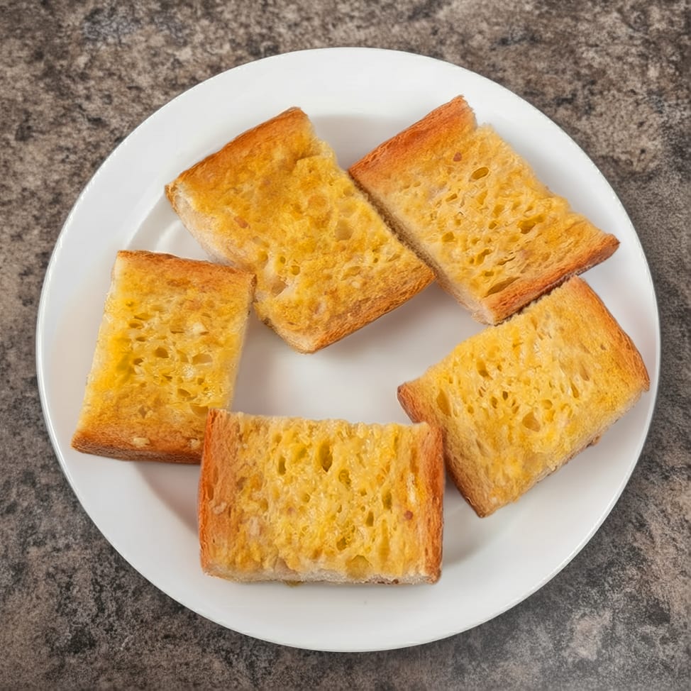 Garlic Bread and Cheese.