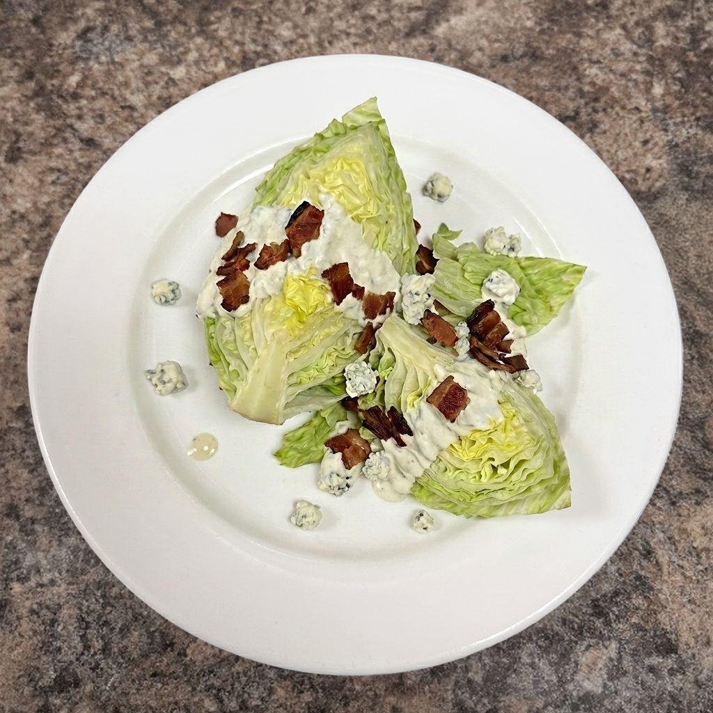 Classic Wedge Salad.