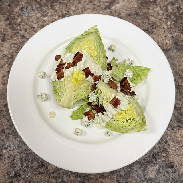 Classic Wedge Salad.