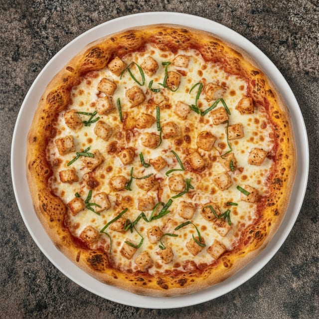 Chicken Parmigiana Pan Pizza.