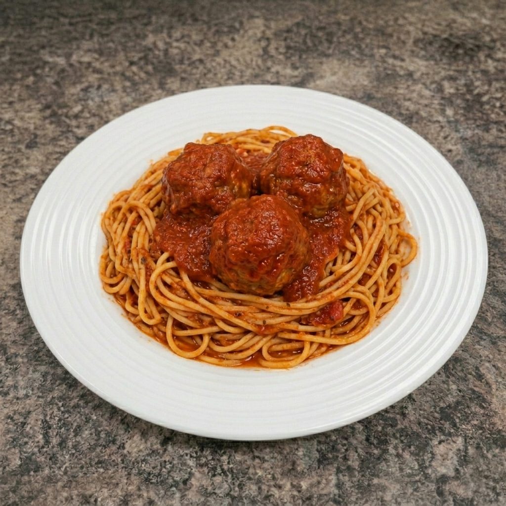 Spaghetti and Meatball.