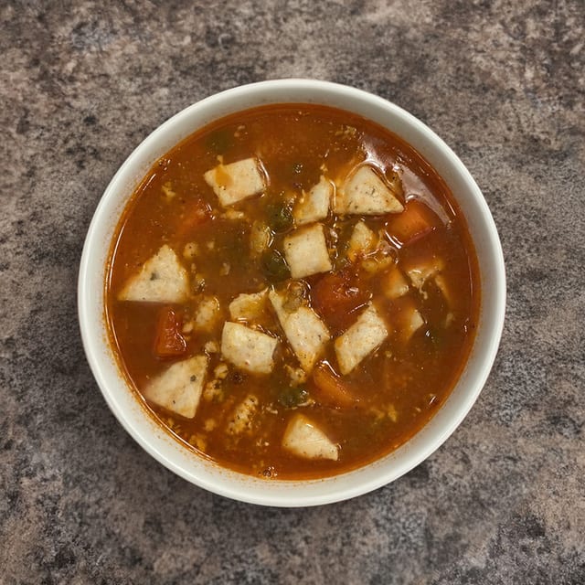 Pasta Fagiola Soup.