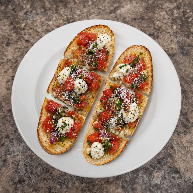 Bruschetta.