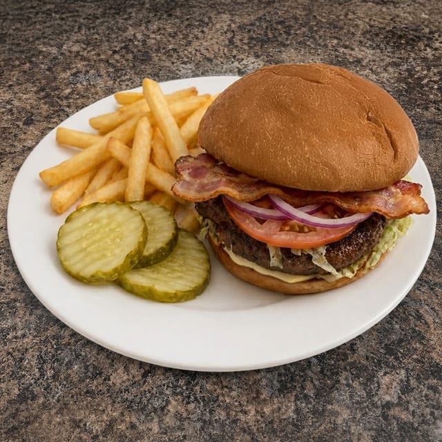 BBQ Burger.