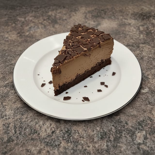 Chocolate Mousse Cake.
